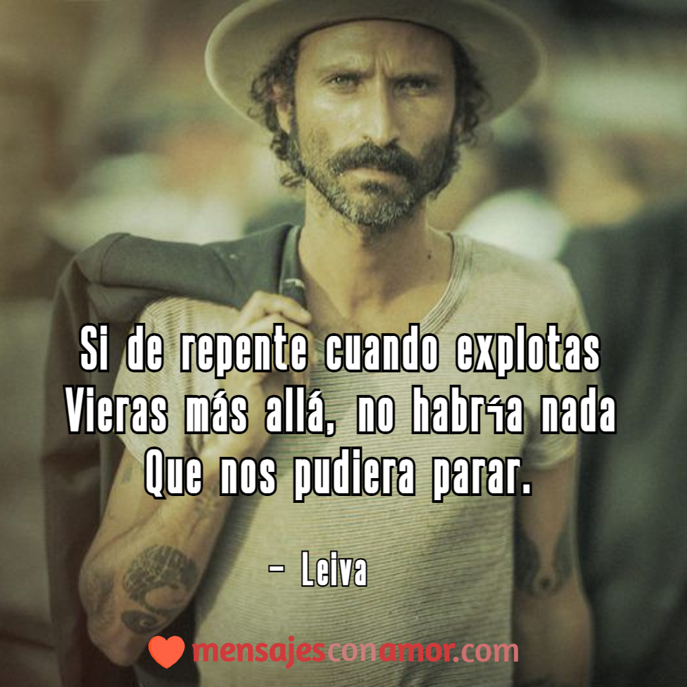 frases en canciones de leiva