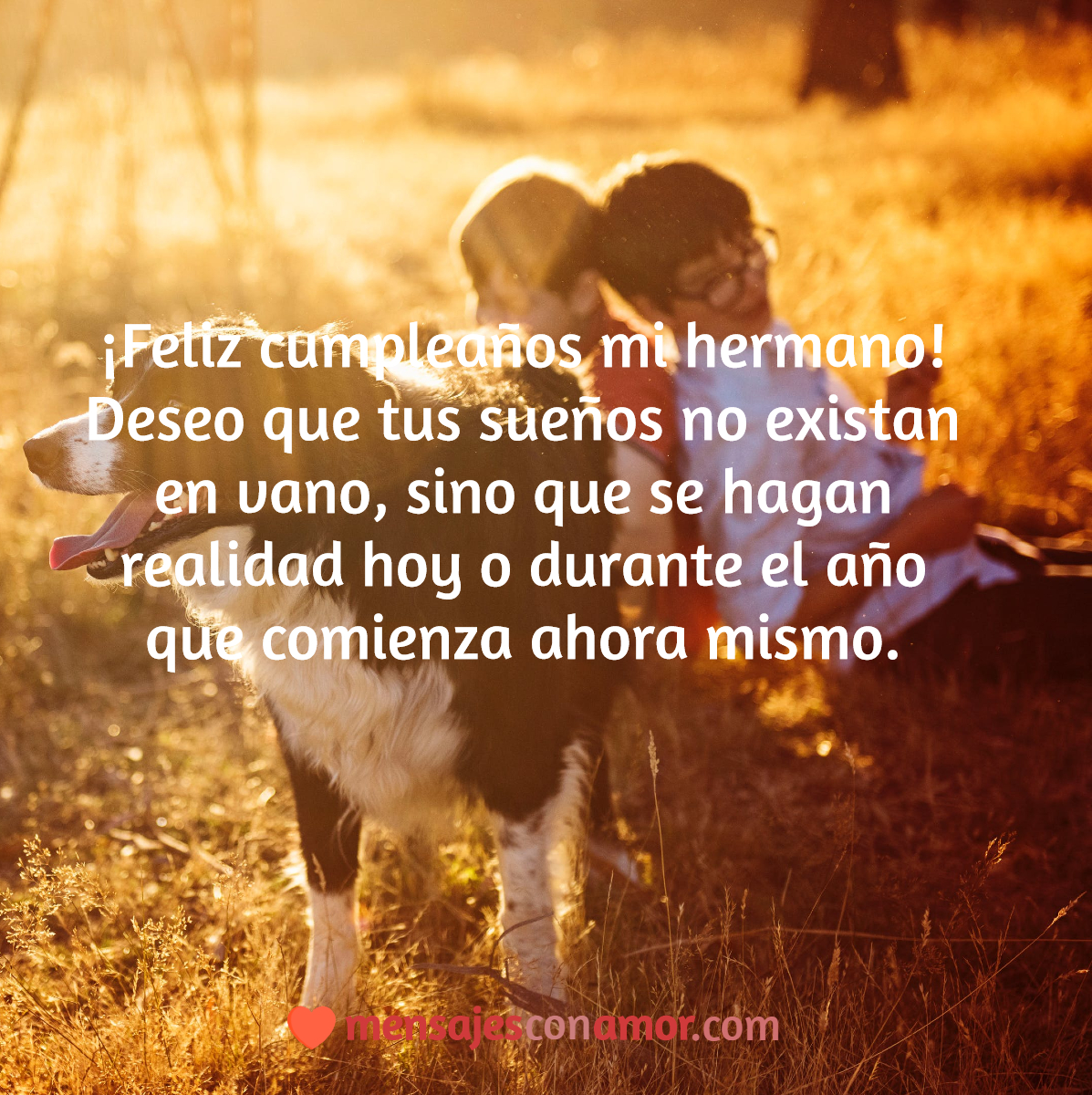 frases de cumpleaños para hermanos