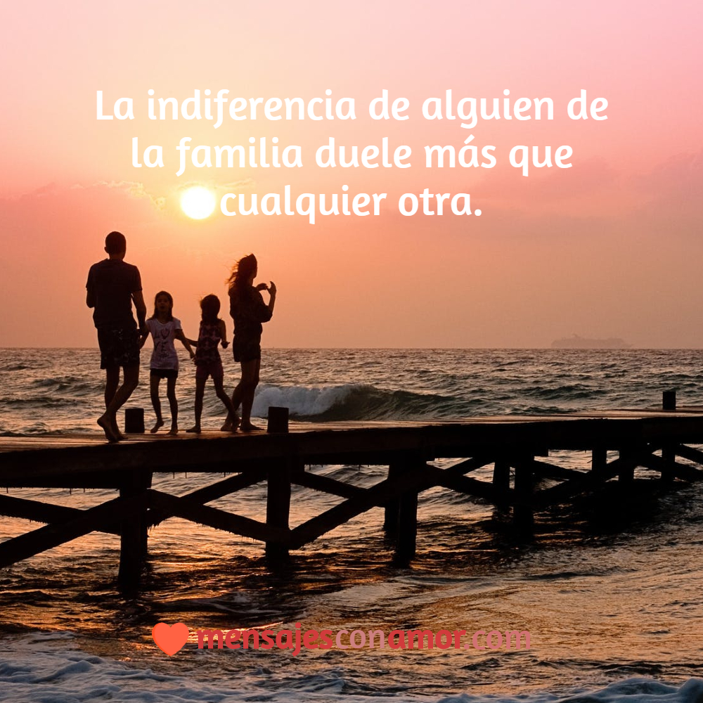 mensajes sobre indiferencia