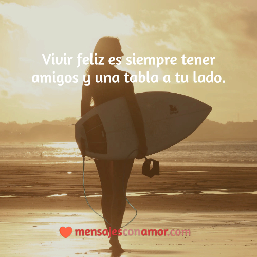 mensajes para surfear