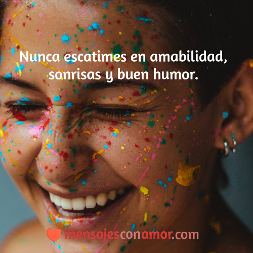 mensajes para sonreir