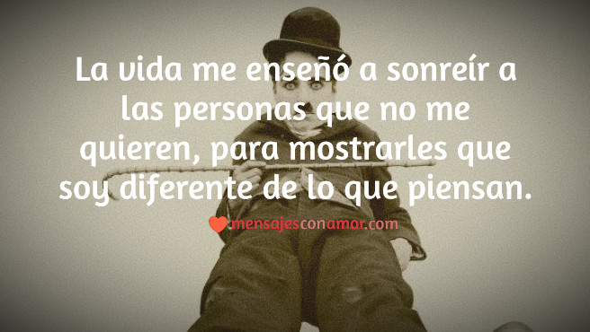 ✓ La vida me enseñó a sonreír