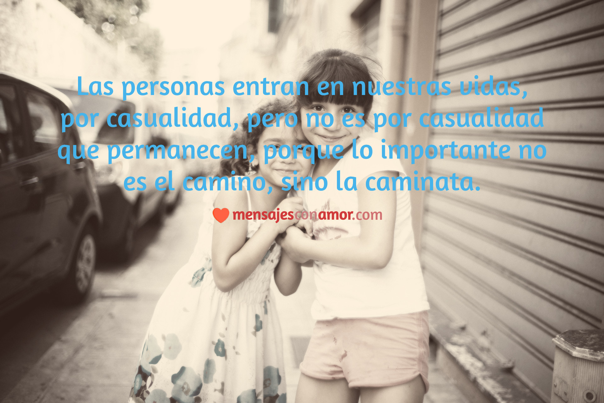 ✓ Mensaje a amiga de la infancia