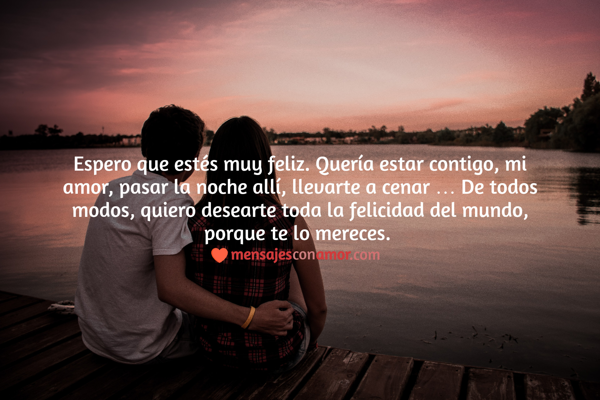 ✓ Mensaje de cumpleaños para novia que está lejos